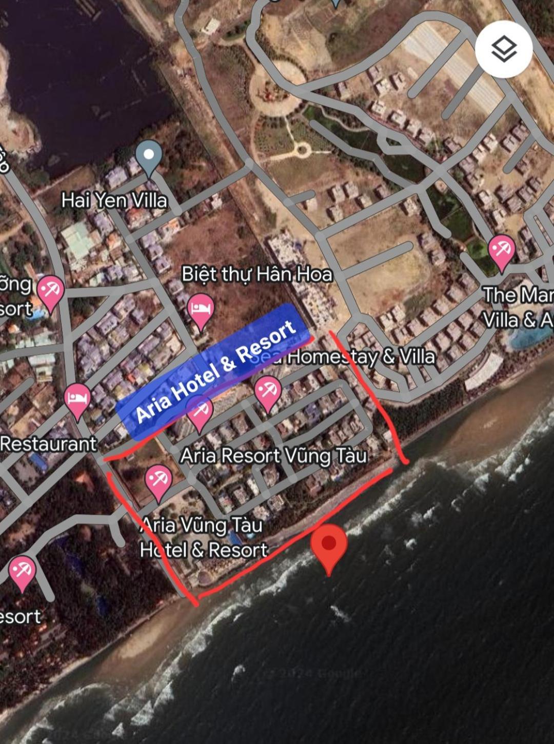 Can Ho Ven Bien 2 Pn 90M2 Tai Aria Vung Tau Co Ho Boi Kültér fotó